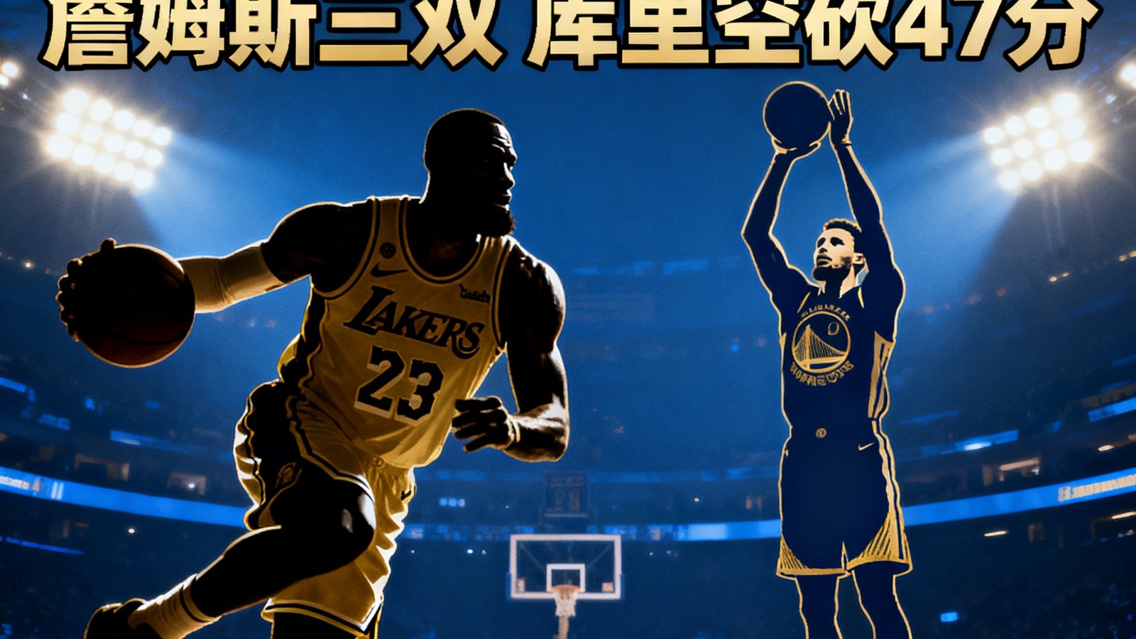 湖人加时击败勇士，詹姆斯三双库里空砍47分